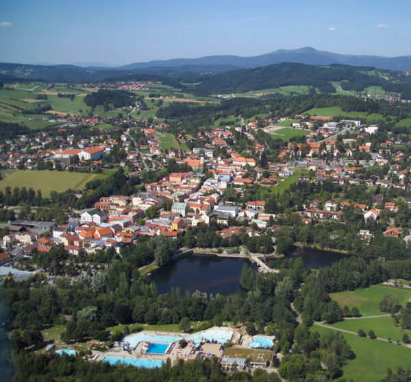 Luftaufnahme von grafenau