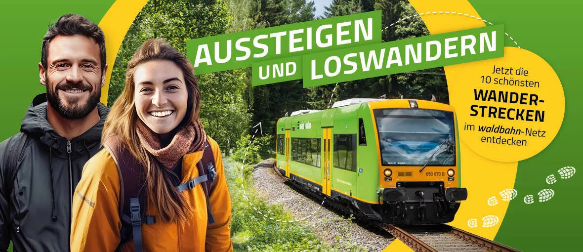 Erlebe mit der waldbahn den Bayerischen Wald!