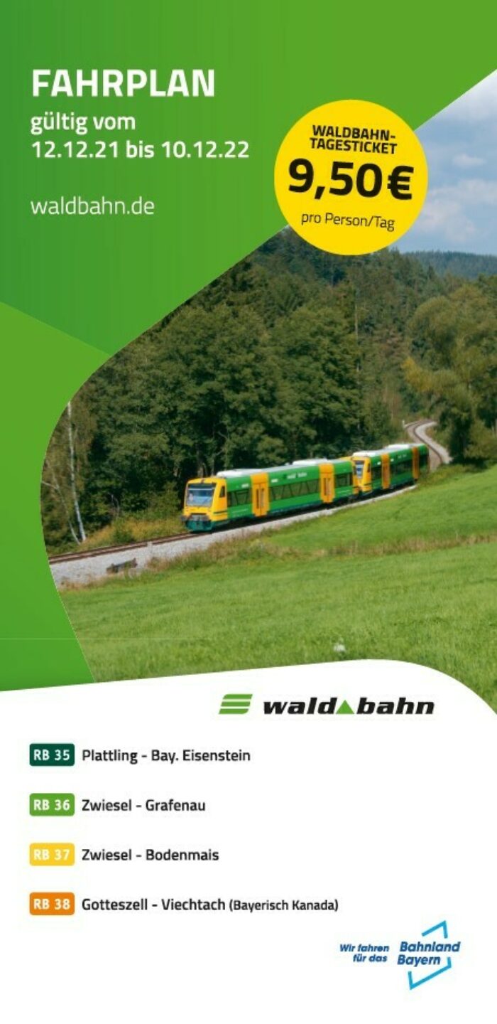 Fahrplan waldbahn bis 10. Dezember 2022