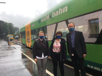 BEG-Geschäftsleitung zu Besuch bei der Länderbahn