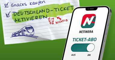 Jetzt Ihr Deutschland-Ticket aktivieren: