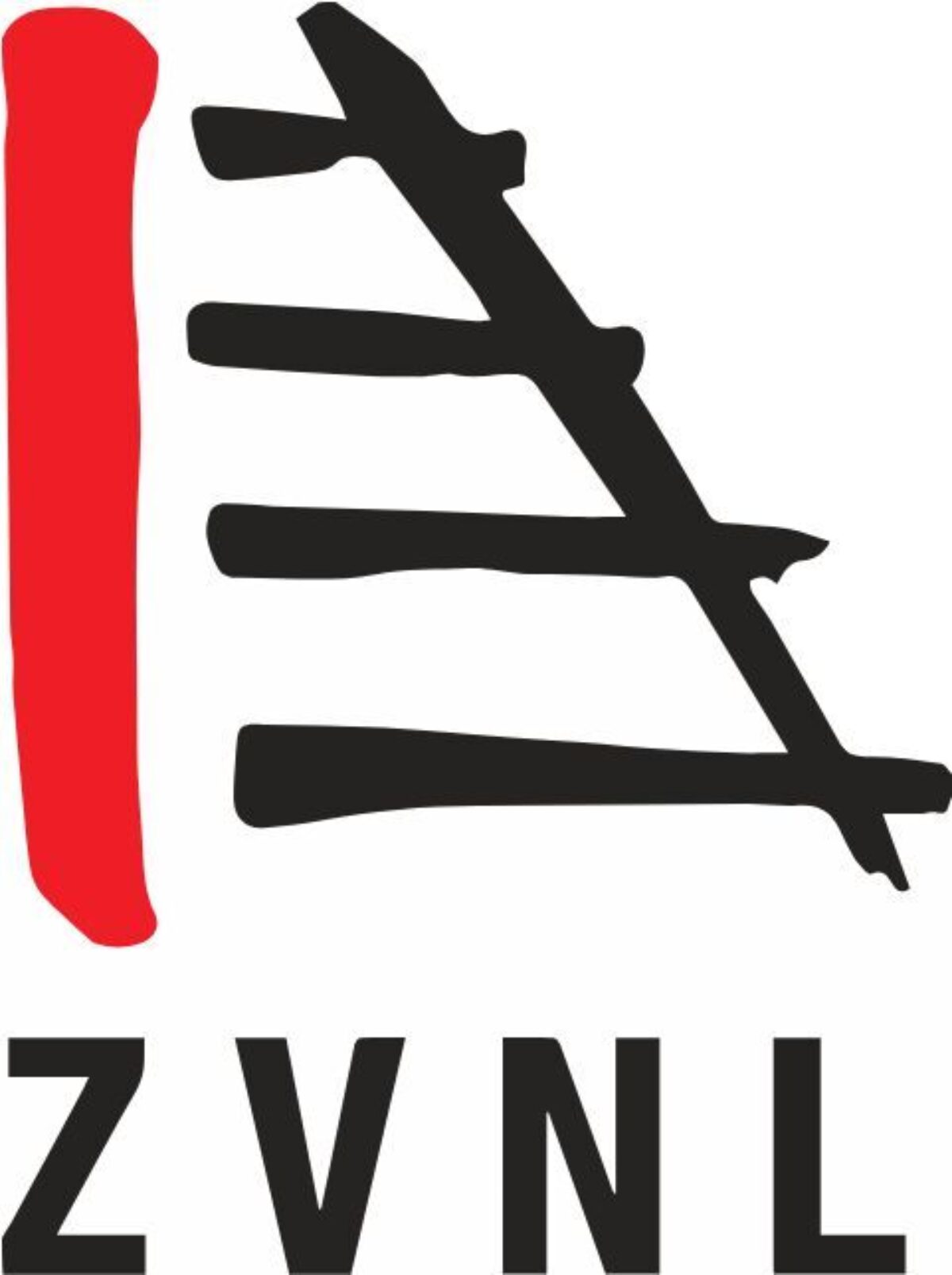 Auf dem Bild sieht man das schwarz-rote Logo des ZVNL.