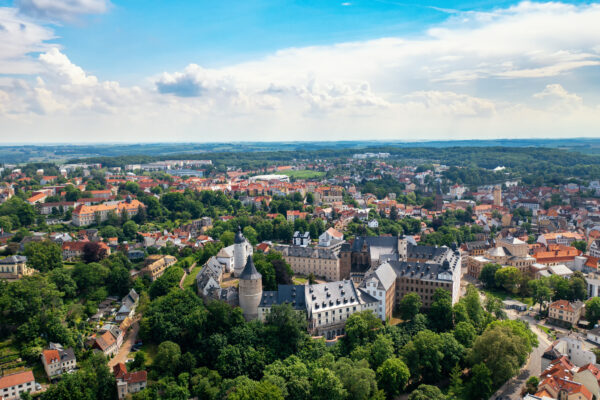 Blick auf Residenzschloss Altenburg