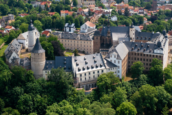 Blick auf das Residenzschloss Altenburg