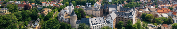Blick auf das Residenzschloss Altenburg