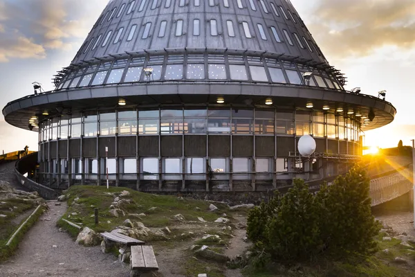 Detailaufnahme des Ještěd