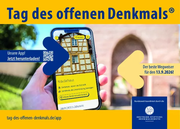 Anzeige zur offiziellen App