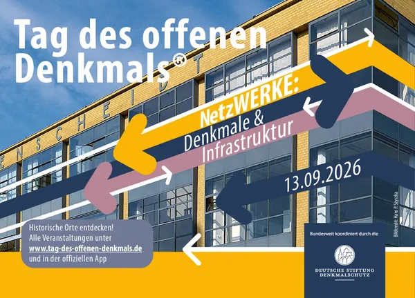 Anzeige zum Aktionstag des Tages des offenen Denkmals®