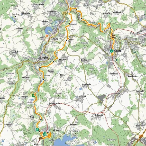 Vogtland Panorama Weg Etappe 1