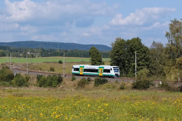 Regio-Shuttle der vogtlandbahn auf der Linie RB 2