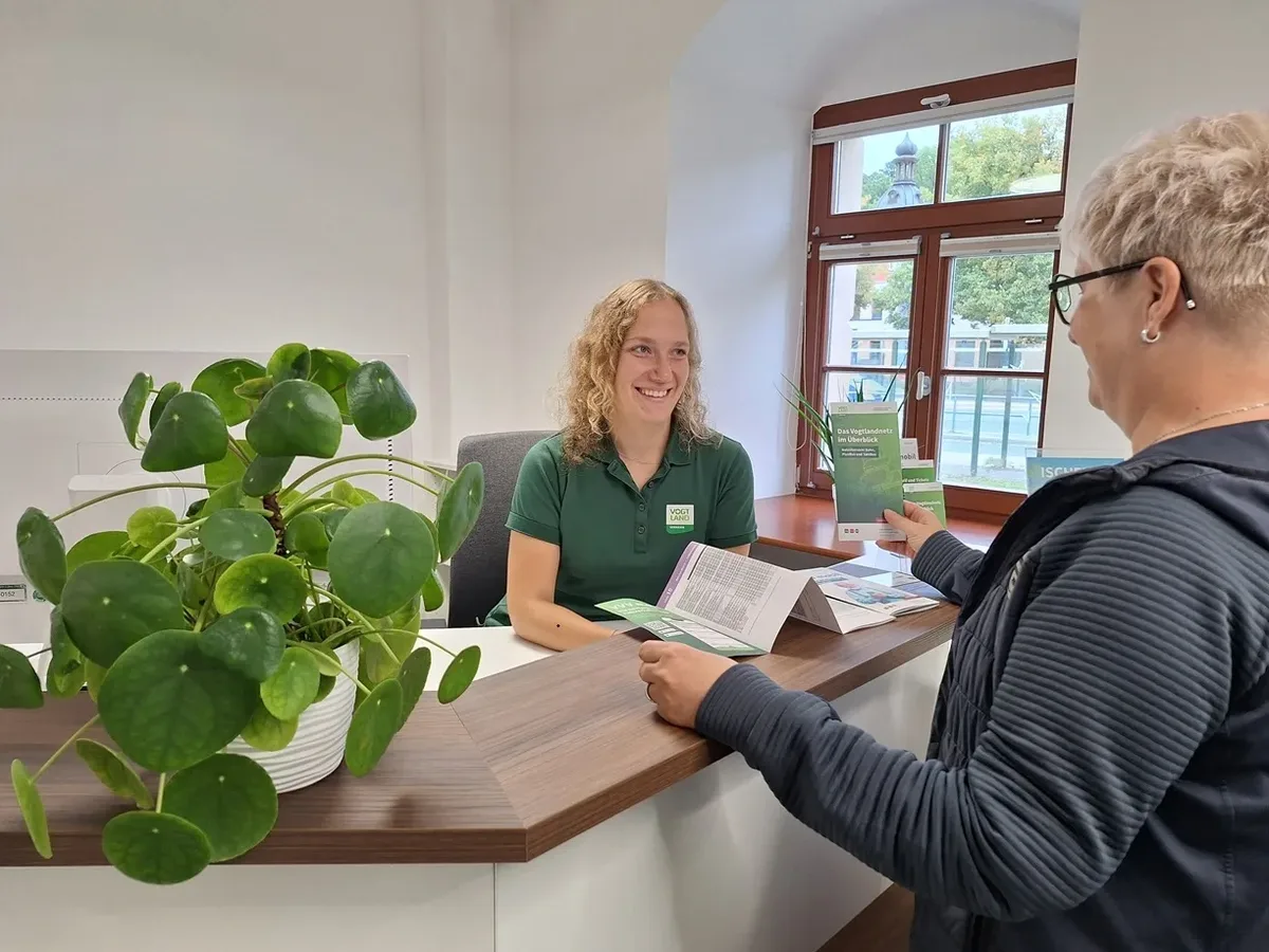 Das neue Kundencenter des VVV in Auerbach