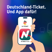 Jetzt im APP-Store: Mit NETINERA-Tickets in nur zwei Klicks zum Deutschland-Ticket Jetzt im APP-Store: Mit NETINERA-Tickets in nur zwei Klicks zum Deutschland-Ticket