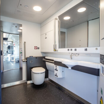 Auf dem Bild sehen Sie das Universal-WC im Siemens Mireo.