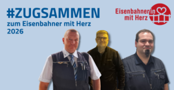 trilex-Team erhält Nominierung zum diesjährigen bundesweitem Branchenpreis „Eisenbahner mit Herz“