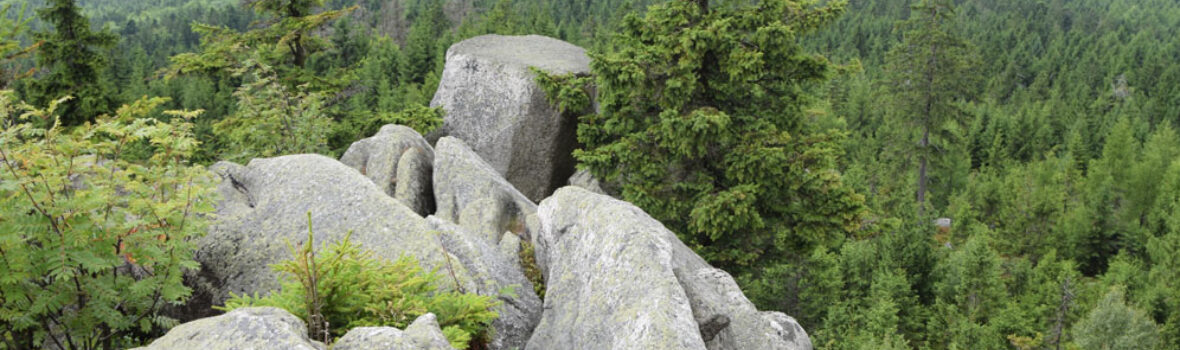 Blick über das Gebirge