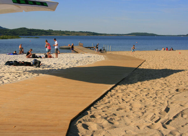 Sandstrand am Berzdorfer See