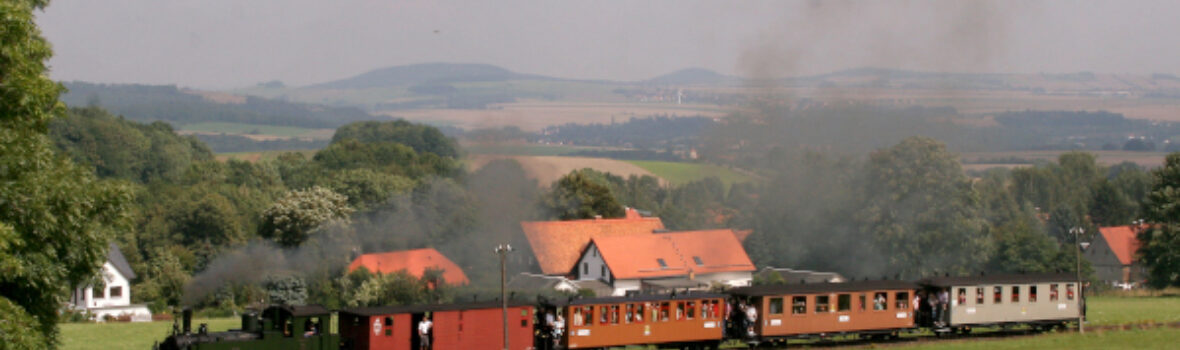 Dampflok der Zittauer Schmalspurbahn