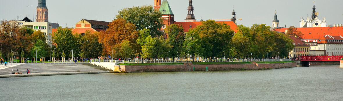 Bulwar in Wroclaw