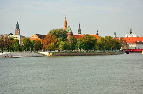 Bulwar in Wroclaw