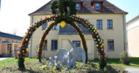 Osterkrone in Wünschendorf