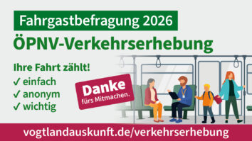 ÖPNV-Verkehrserhebung 2026 – Ihre Fahrt zählt