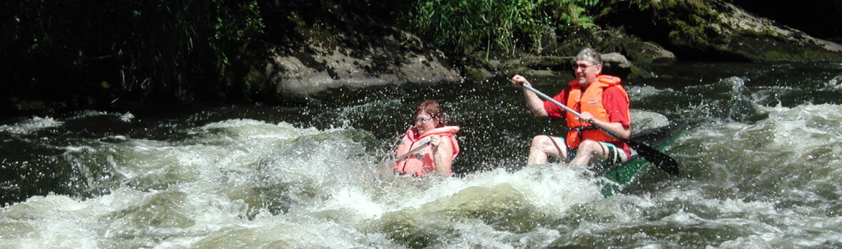 Kanutouren am schwarzen Regen Kanutouren am schwarzen Regen