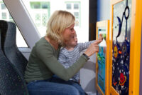 Kinderecke in der waldbahn