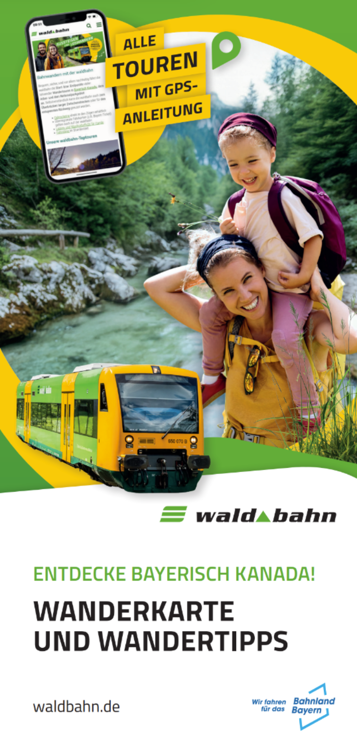 Wanderkarte Bayerisch Kanada