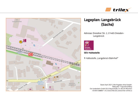 Langebrueck Lageplan