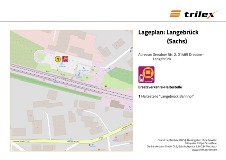 Langebrueck Lageplan