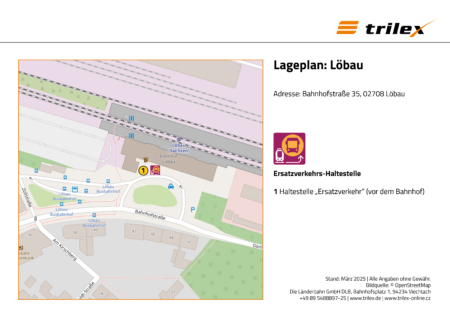 Loebau Lageplan