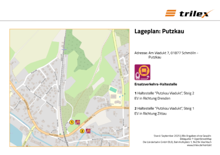 Putzkau Lageplan