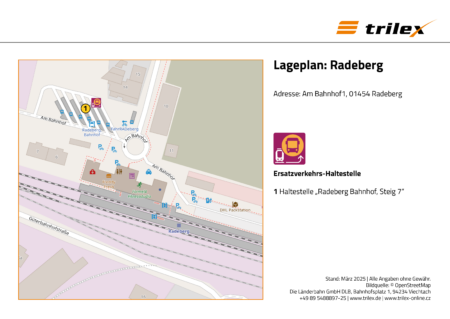 Radeberg Lageplan