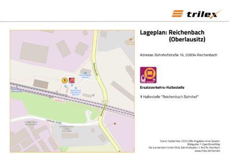Reichenbach OL Lageplan