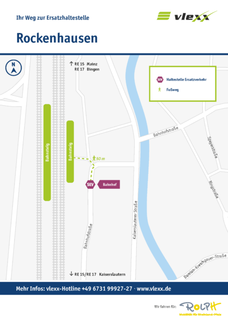 Rockenhausen Bahnhof Ersatzhaltestelle